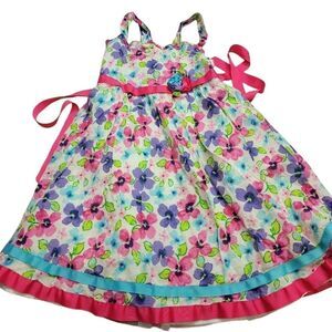 Youngland floral dress 6X